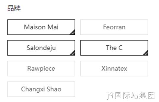 品牌列表